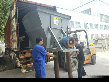 阿聯酋年產5萬噸（dūn）瓷磚（zhuān）膠生產線發貨