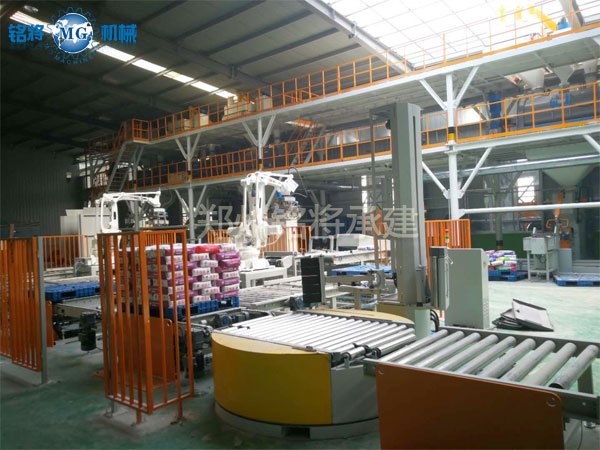 山東祥得士全自動幹（gàn）粉砂漿設備