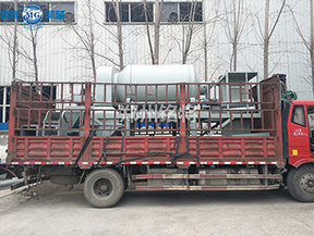 湖北潛江保溫砂漿生（shēng）產線已發貨