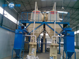 保溫砂漿生產線脈（mò）衝除塵器快速清（qīng）灰方法