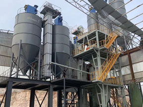 山東（dōng）幹混砂（shā）漿生產線已基本安裝完畢