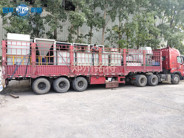 石膏（gāo）砂漿生產設備配件發貨