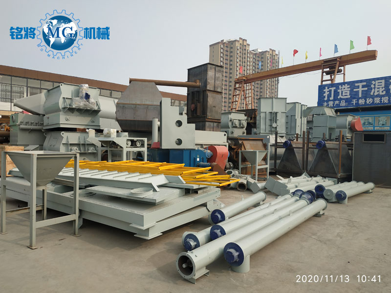 馬來西亞半自（zì）動幹粉砂（shā）漿生產線已發（fā）貨