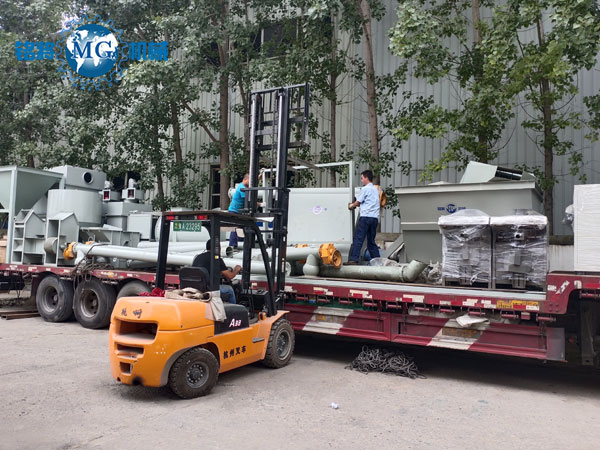 江西吉安(ān)幹粉砂漿成套設備已經發貨 江西吉安(ān)幹粉砂(shā)漿成套設備已(yǐ)經發貨