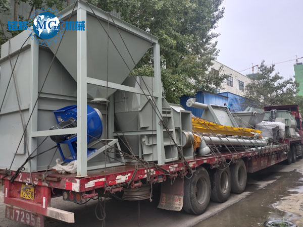 江西(xī)吉安幹粉砂(shā)漿成套設備已(yǐ)經發貨 江西吉安幹粉砂漿成套設備(bèi)已經發貨