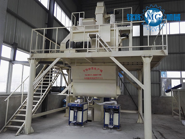 如何迅速安裝幹粉砂漿（jiāng）設備