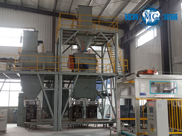 幹混砂漿（jiāng）設備攪拌（bàn）機漏（lòu）料原因（yīn）和解決方案