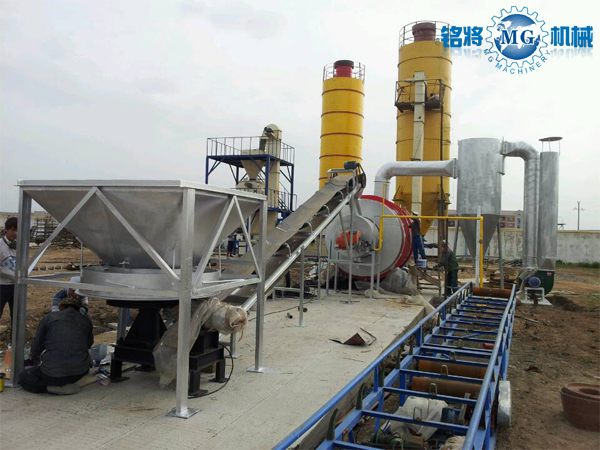 哈薩克斯坦全（quán）自動幹粉砂漿生產線