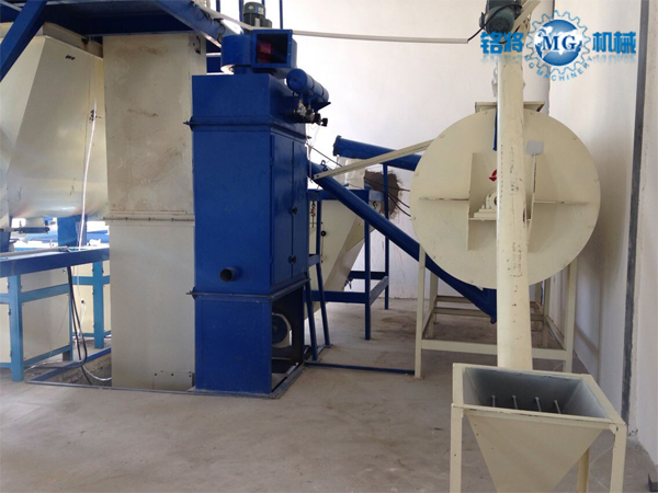 蒙古烏蘭巴托年產5萬噸全自動幹粉砂漿生產線