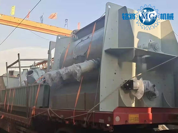 陝西西安定製犁刀混(hún)合機成(chéng)套設備發貨! 陝西西安定製犁刀混合機成套(tào)設備發貨!