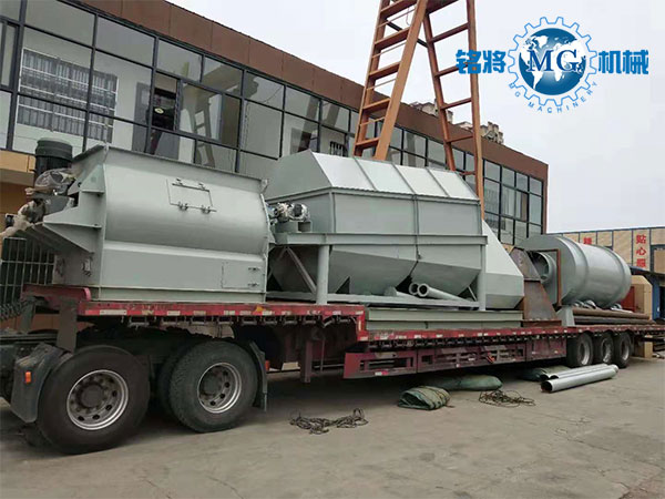 雲南西雙版納（nà）幹粉砂漿設備發貨場景