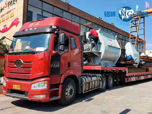 安徽蕪湖全自動幹粉砂漿站發（fā）貨現場