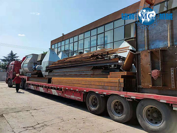 安（ān）徽蕪湖（hú）全自動（dòng）幹（gàn）粉砂漿站發（fā）貨現場