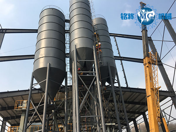 如何檢驗幹粉砂漿設備的原料（liào）倉誤差