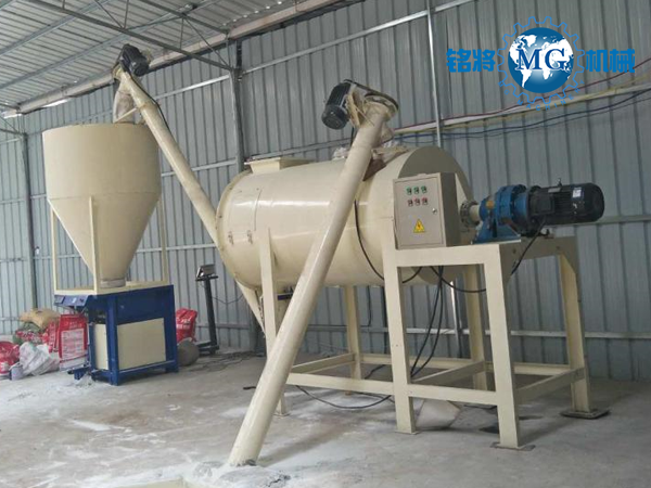 為什麽幹粉（fěn）砂漿設備使用完之後（hòu）一定要及時清理