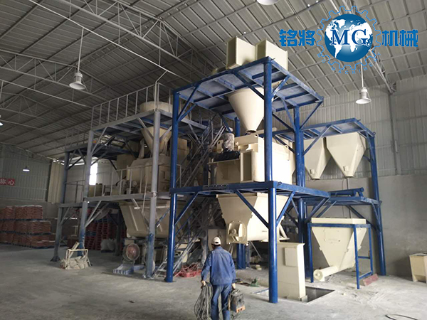 膩(nì)子粉生產線 膩(nì)子粉生產線