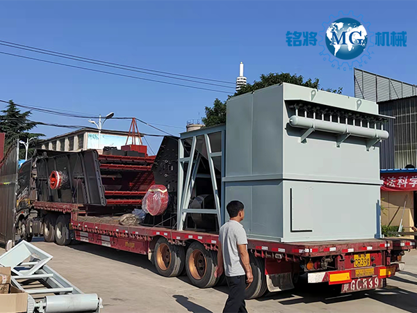 陝西幹粉砂漿設備發貨現場