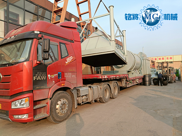 梅州20噸烘幹機設備已發貨