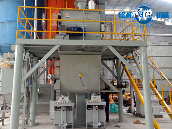 幹（gàn）粉砂（shā）漿生產線不能正常進料的原因