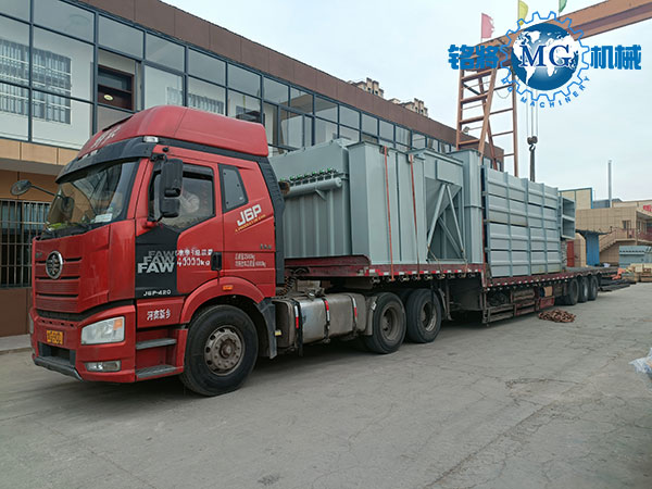 河（hé）北唐（táng）山四套幹粉（fěn）砂漿生產線發貨