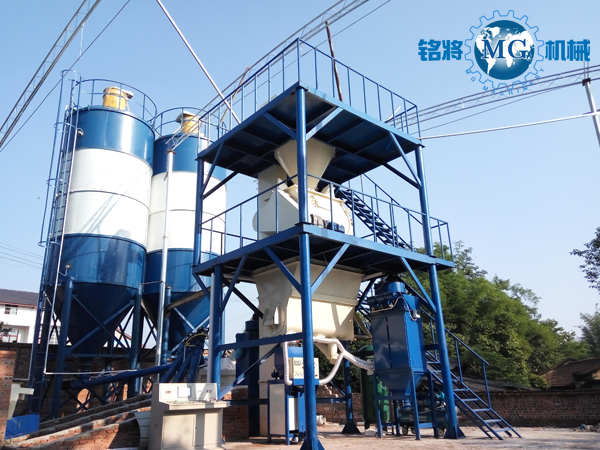 幹粉砂漿設備支撐滾輪的保養方法