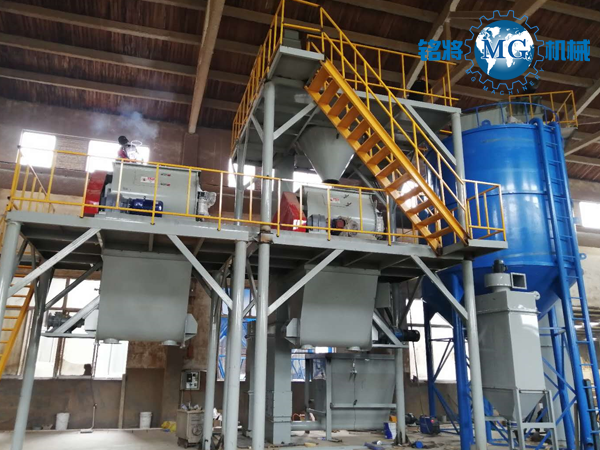 幹粉砂漿設（shè）備一天可以攪拌多少砂漿？