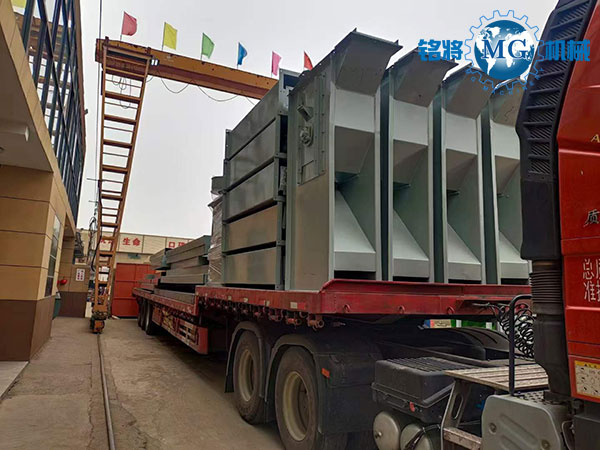 江蘇張家港客戶幹粉砂漿生產線（xiàn）設備發貨