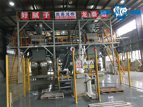 小型膩子粉（fěn）生產都有哪些設備