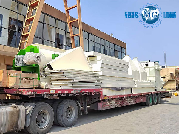 陝西鹹陽兩套特種砂漿生（shēng）產（chǎn）線發貨圖