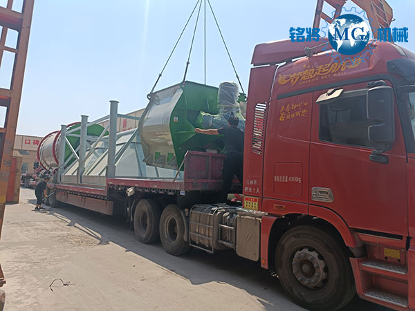 陝西榆林年產二十萬噸幹混砂漿設備發貨 陝西榆林年產二十萬噸幹混砂(shā)漿設備(bèi)發貨