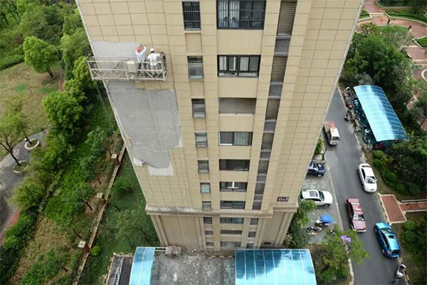 外牆真石漆附（fù）著力差導致脫落是哪裏出了問題？