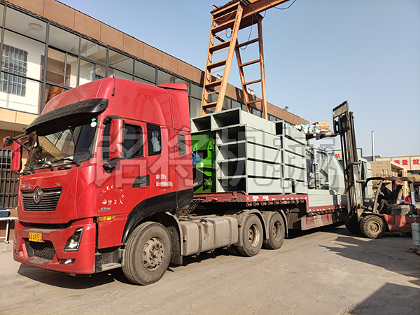 四立方主機，時產15噸生產線，發往（wǎng）江蘇連（lián）雲港